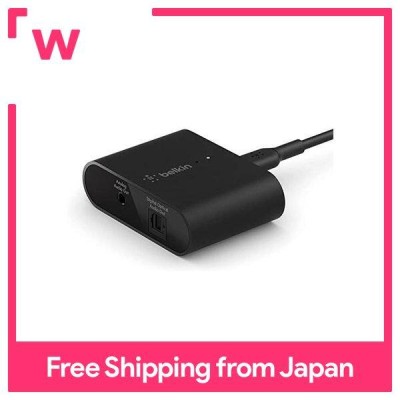 贝尔金SOUNDFORM CONNECT AirPlay2兼容音频适配器iPhone/Mac AUZ002dqBK